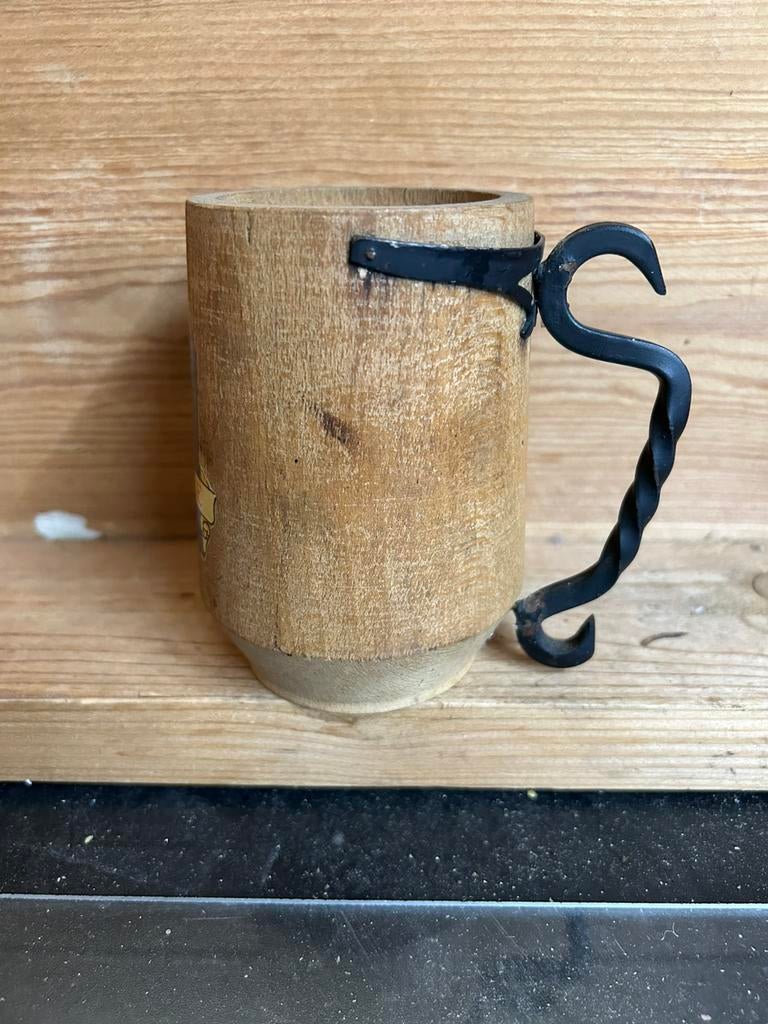 Westmalle houten pull, Verzamelen, Ophalen of Verzenden, Gebruikt, Pul(len)