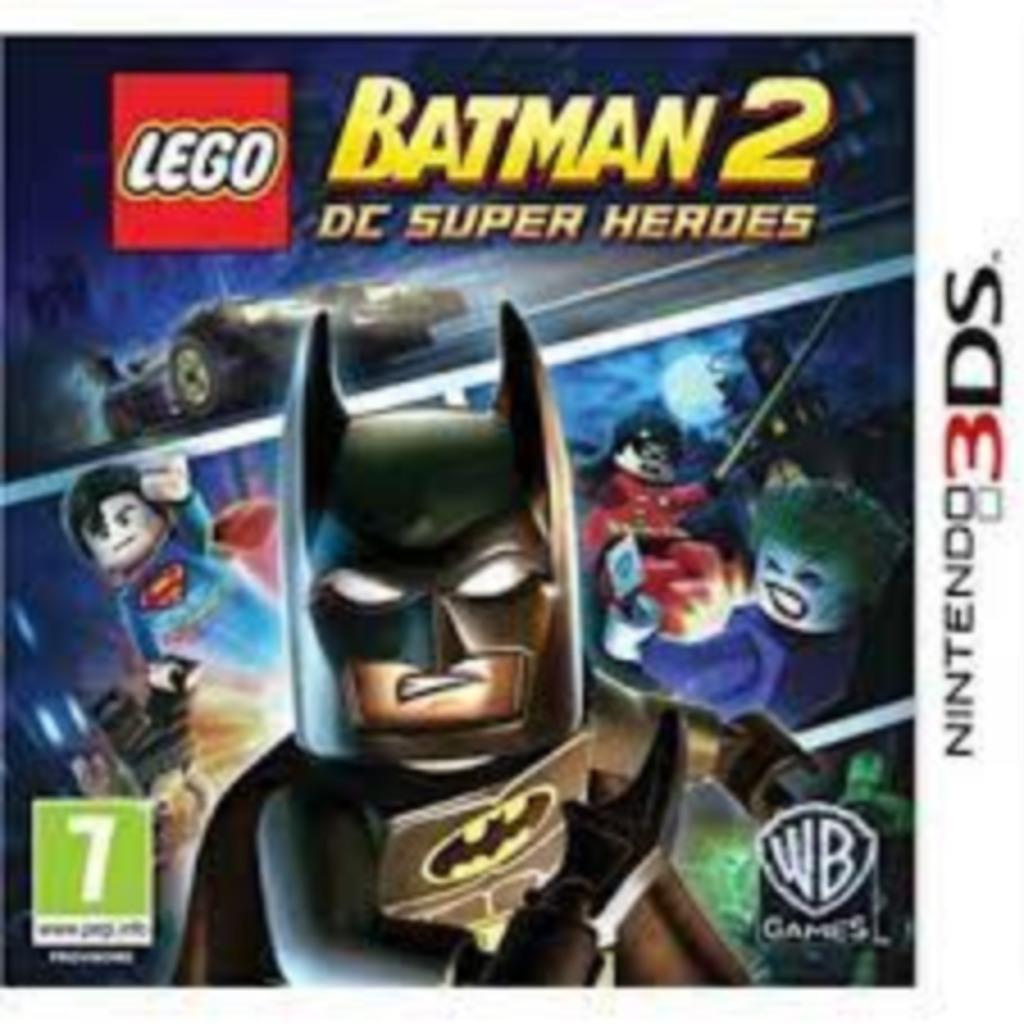 Lego Batman 2: DC Superhelden (3DS), Games en Spelcomputers, Games | Nintendo 2DS en 3DS, Zo goed als nieuw, Avontuur en Actie