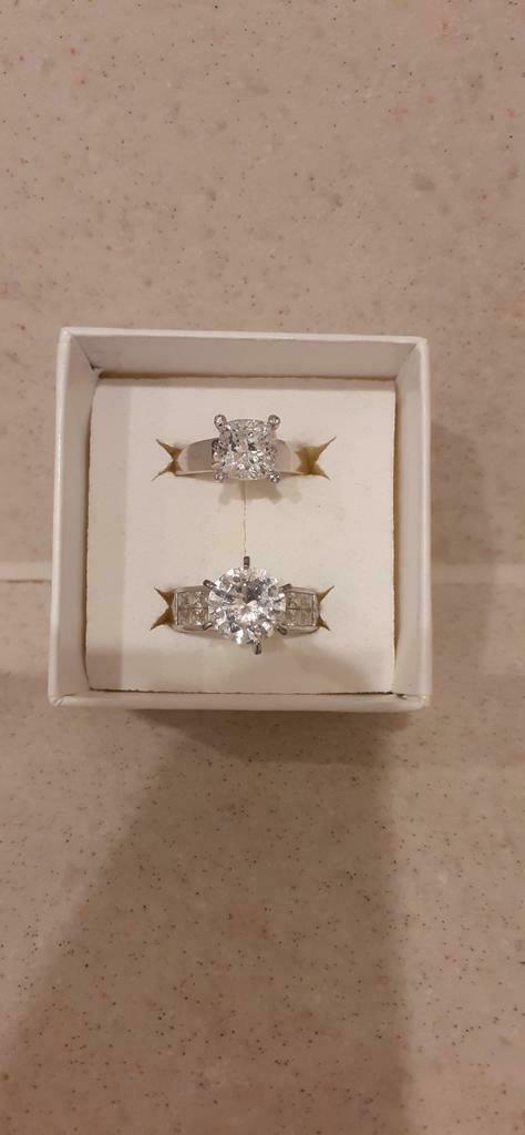 Neuf 2 anneaux de Chapeau poinçon 925, Enlèvement ou Envoi, Neuf