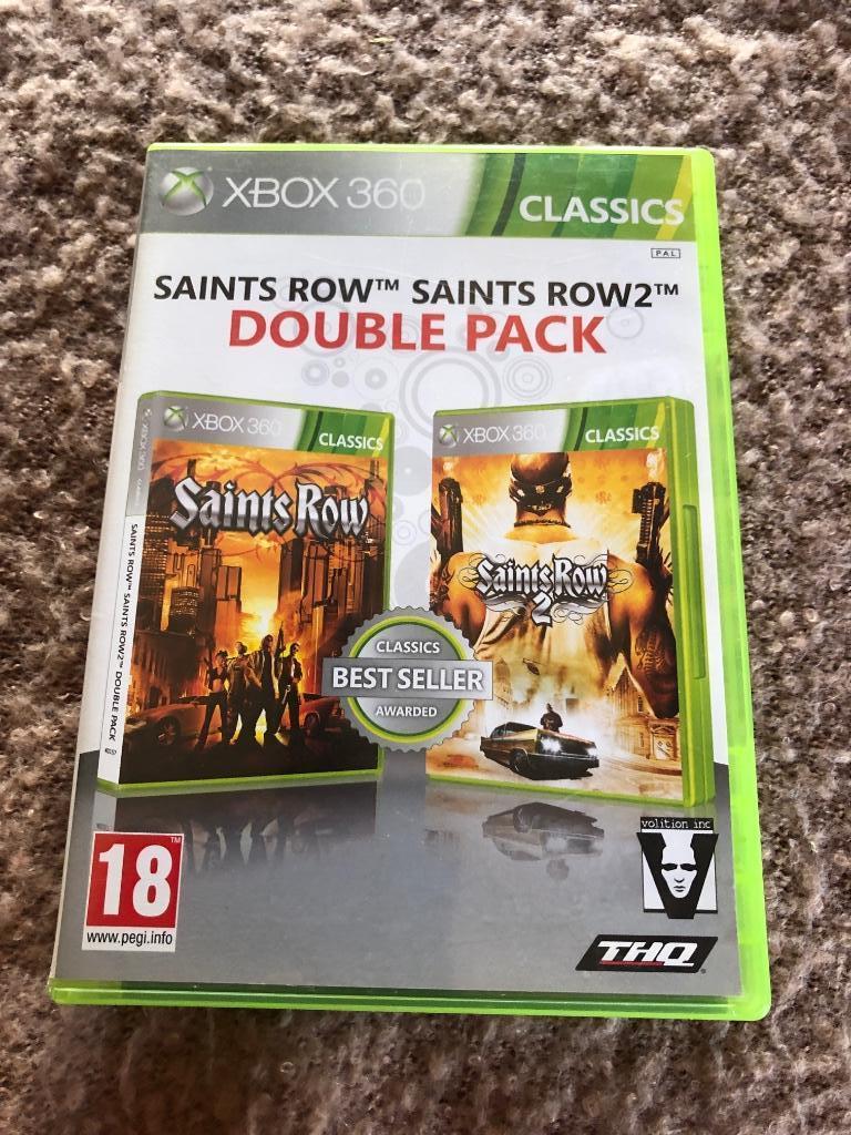 XBOX360 Saints Row en Saints Row 2 - double pack (1), Consoles de jeu & Jeux vidéo, Jeux | Xbox 360, Enlèvement ou Envoi, 1 joueur