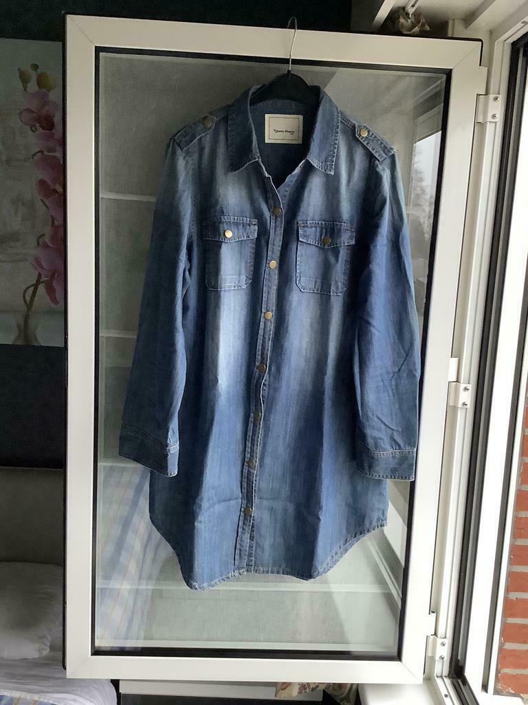 Jeanshemd XL, Ophalen of Verzenden, Nieuw, Blouse of Tuniek
