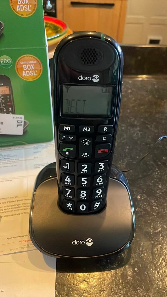 Doro PhoneEasy 100w - Senioren-telefoon, Télécoms, Téléphones fixes | Combinés & sans fil, Comme neuf, Enlèvement ou Envoi