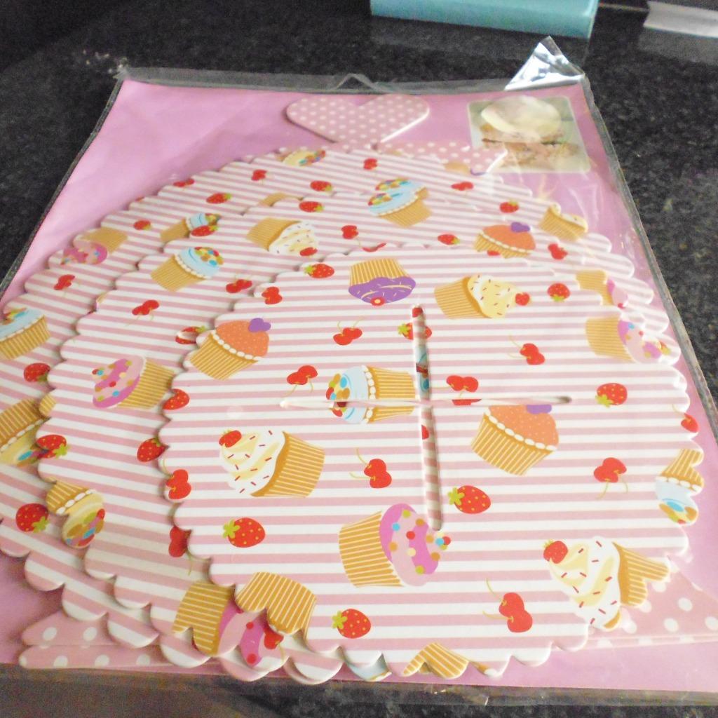NIEUWE cupcake etagère, Ophalen of Verzenden, Nieuw, Cupcakes