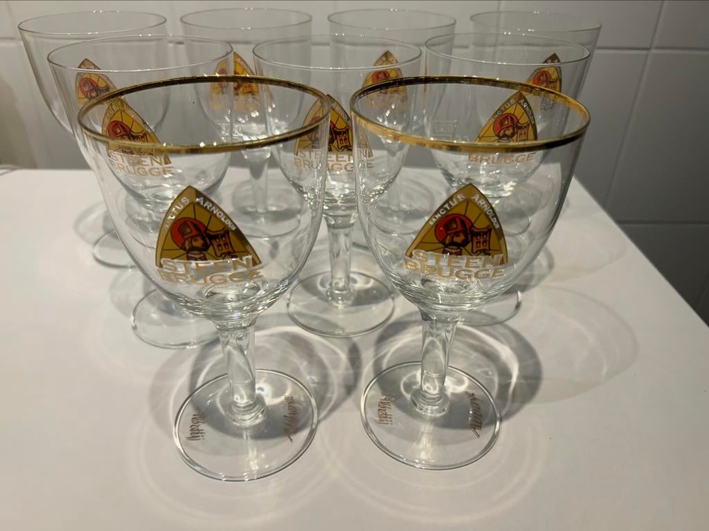 9 Steenbrugge Glazen, Ophalen, Nieuw