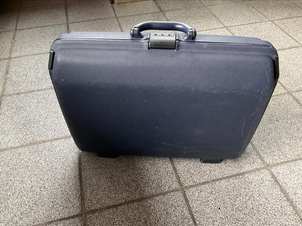 Stevige valies in hard materiaal, samsonite, Ophalen, 50 tot 60 cm, Hard kunststof, 45 tot 55 cm
