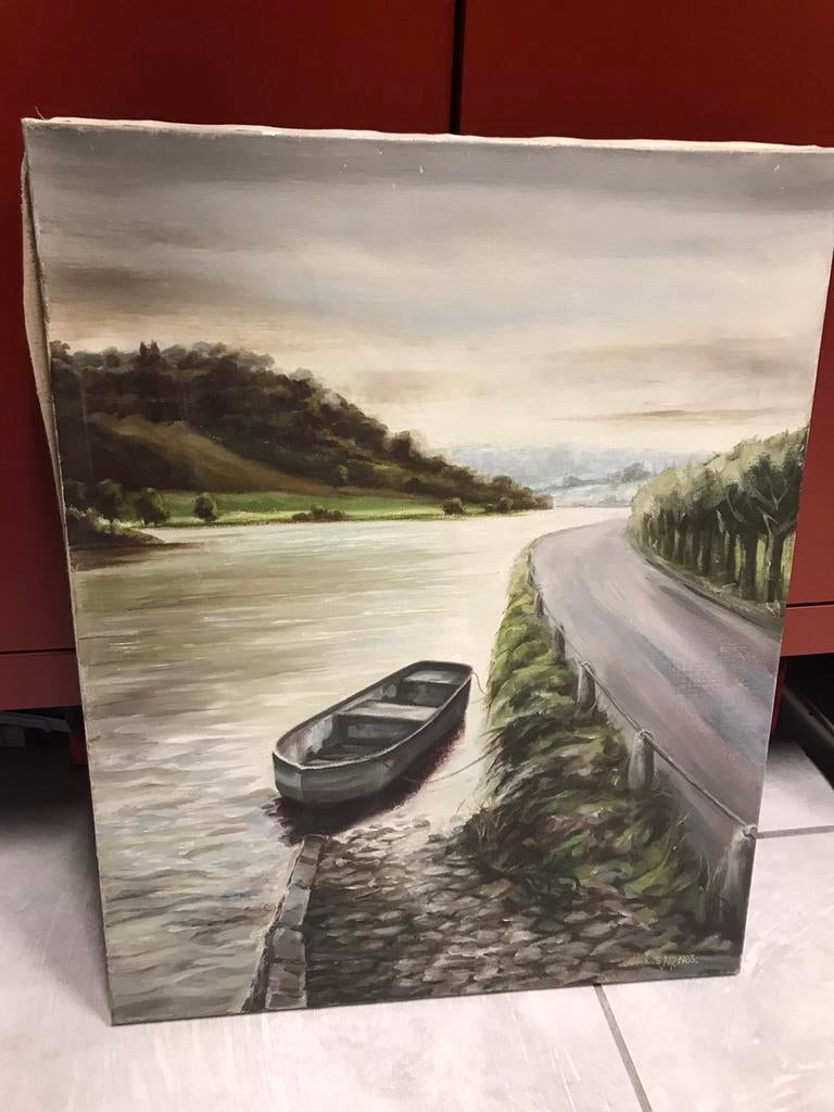 Toile 40cm x 50cm, Utilisé