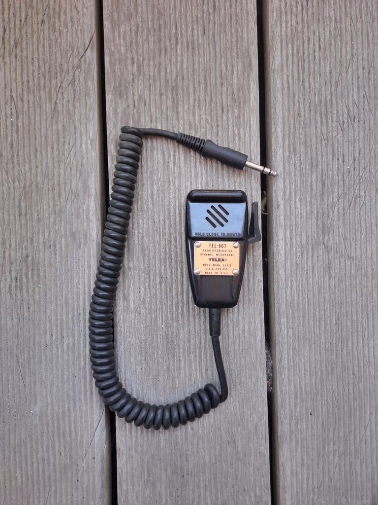 Telex TEL-66T Transistorized / NC Dynamic Microphone, Telecommunicatie, Ophalen, Zo goed als nieuw