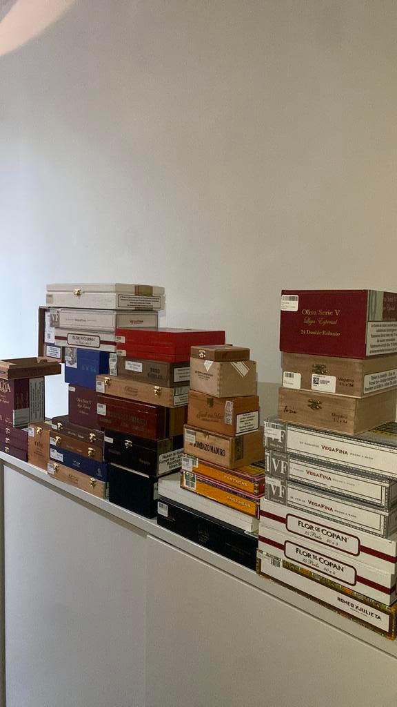 Lege sigarendozen 80 stuks 1 lot, Ophalen, Zo goed als nieuw