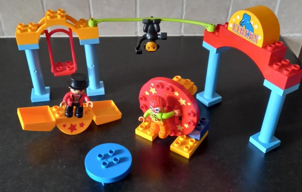 duplo circus, Kinderen en Baby's, Speelgoed | Duplo en Lego, Ophalen of Verzenden, Zo goed als nieuw, Losse stenen, Duplo