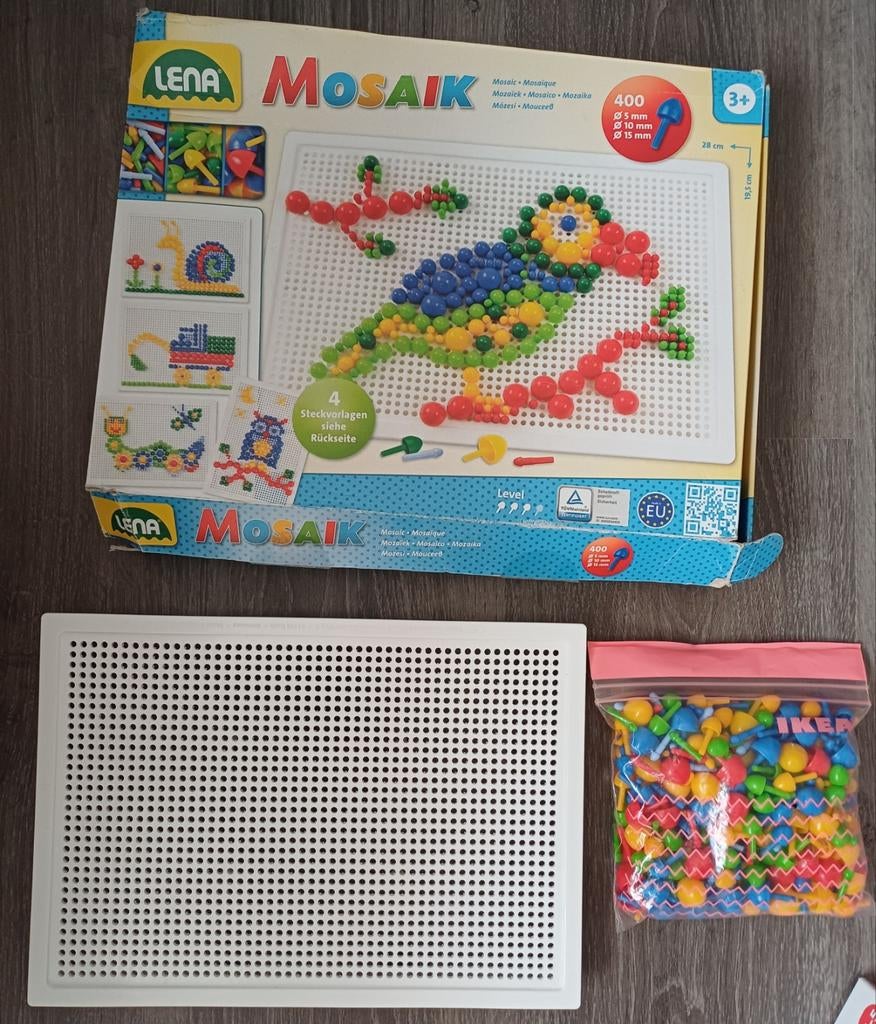Mosaik steeknagels, Ophalen of Verzenden, Zo goed als nieuw