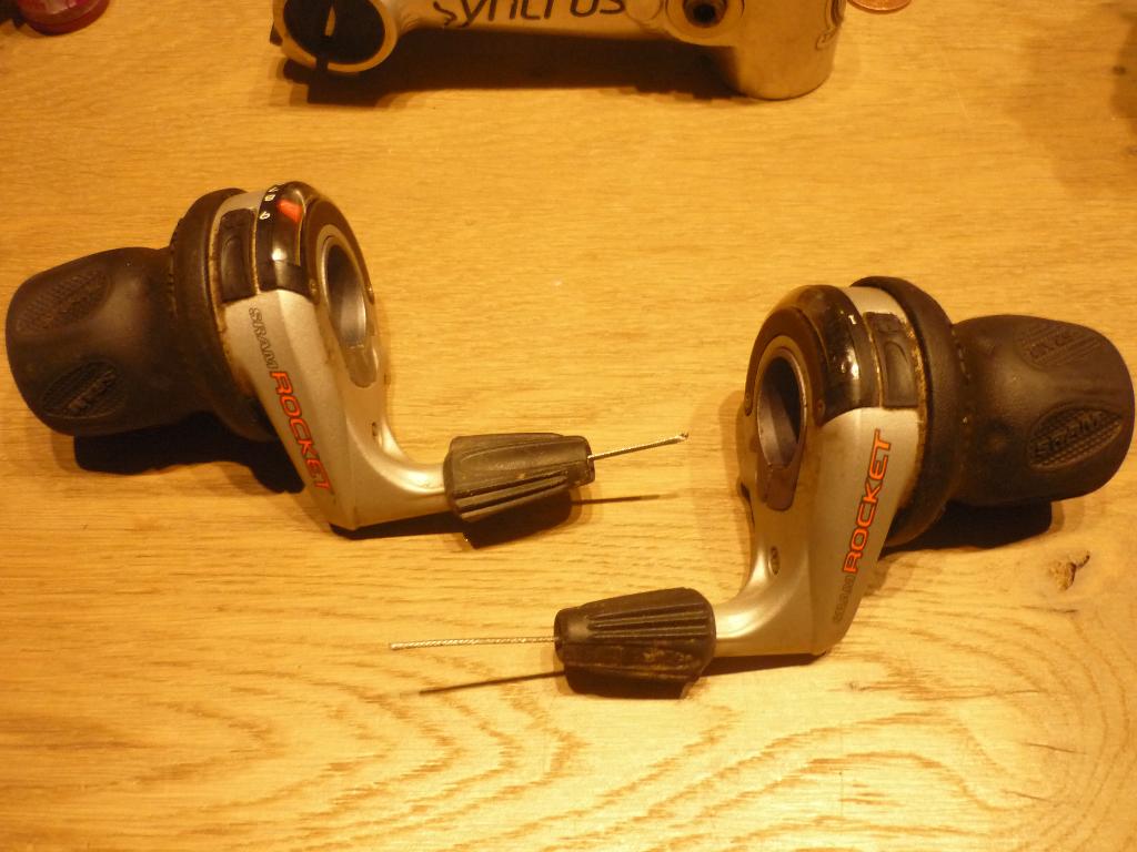 SRAM ROCKET 3x9 Grip Shift, Ophalen, Gebruikt, Overige typen, SRAM