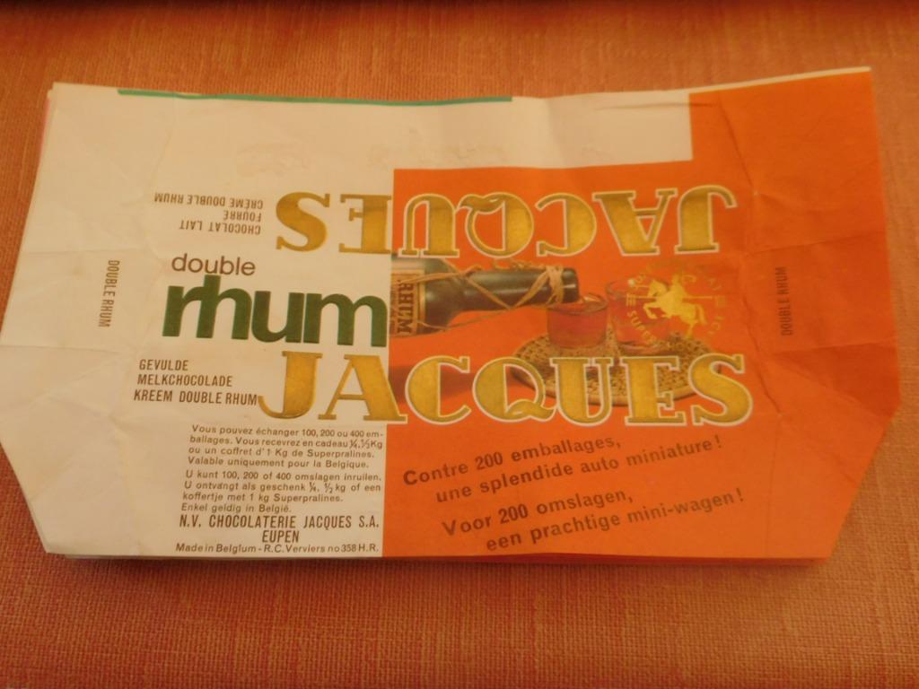 9  Jacques double rum-pakketten (2 modèle, Verzamelen, Ophalen of Verzenden, Gebruikt, Verpakking