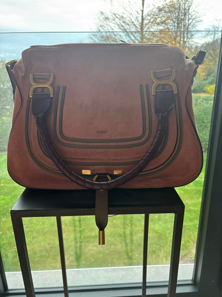 Sac à main CHLOÉ Marcie Canyon Rose, Animaux & Accessoires, Enlèvement ou Envoi, Comme neuf