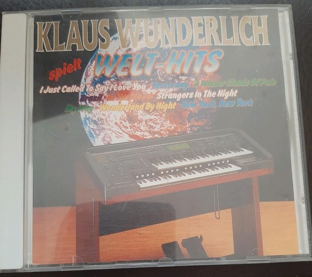 Cd - klaus wunderluch - welt hits, Cd's en Dvd's, Cd's | Instrumentaal, Ophalen of Verzenden, Gebruikt