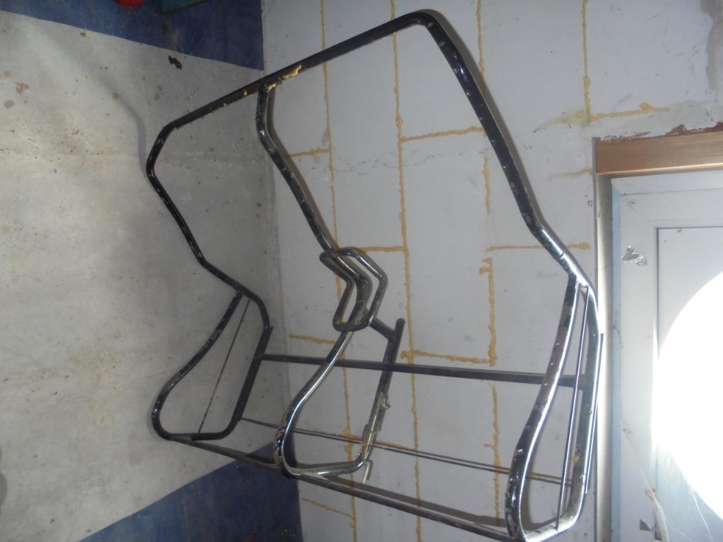 citroen 2cv dubbel zetelframe voorkant bank frame, Ophalen, Gebruikt, Citroën