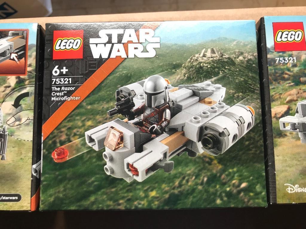 75321 lego star wars Mandalorian Razor crest microfighter, Ophalen of Verzenden, Nieuw, Complete set, Lego