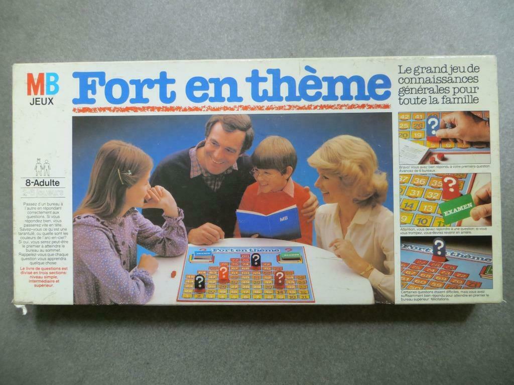Jeu de société Fort en thème - MB, Hobby & Loisirs créatifs, Jeux de société | Jeux de plateau, Utilisé, 1 ou 2 joueurs, Trois ou quatre joueurs