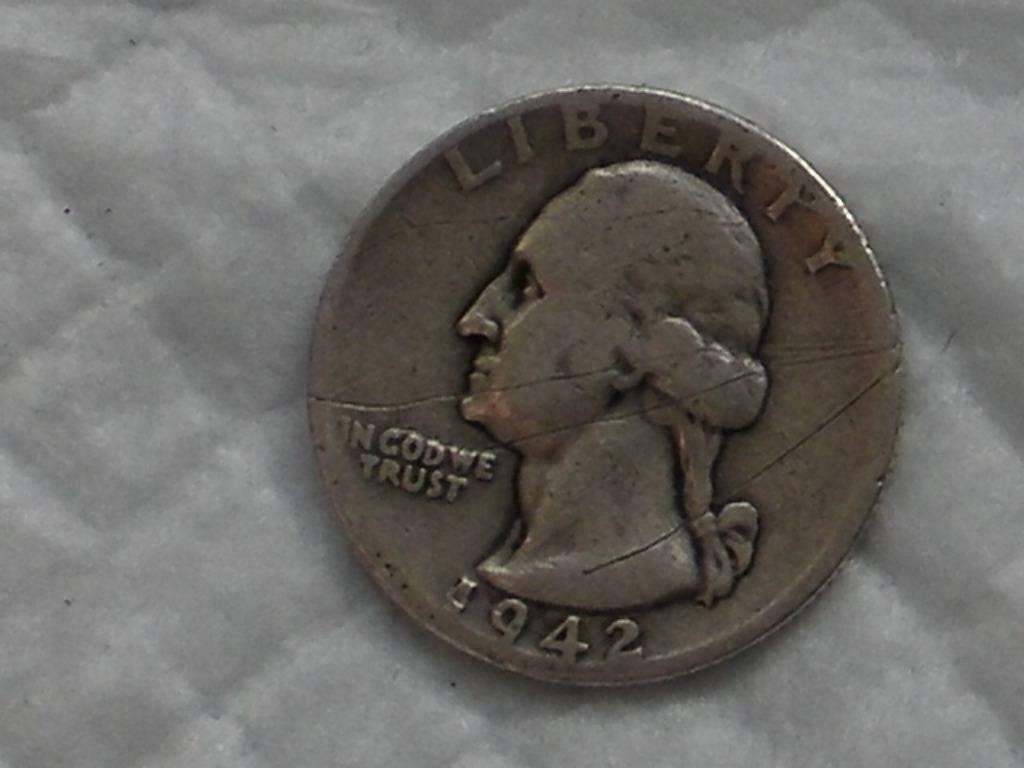 Quarter dollar 1942 (77), Enlèvement ou Envoi, Monnaie en vrac, Argent