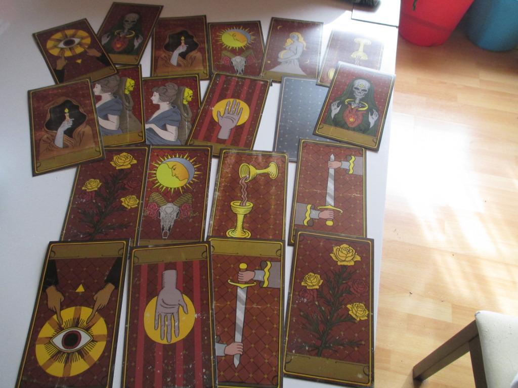 set van 20 heel grote tarotkaarten, Hobby & Loisirs créatifs, Articles de fête, Neuf, Article de fête, Enlèvement ou Envoi
