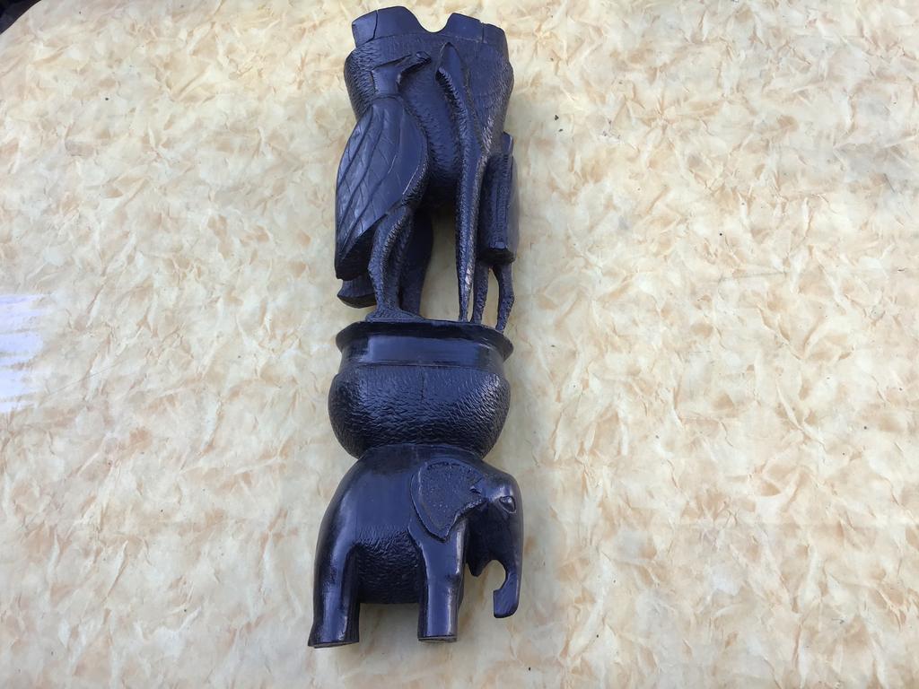 Sculpture africaine en ébène, Antiquités & Art, Enlèvement ou Envoi