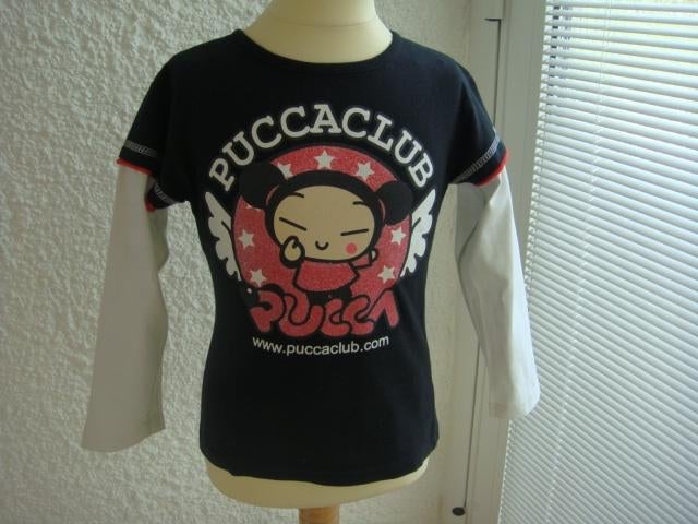 Top 4 ans. Marque: "PUCCA 3 suisses". Teinte: Noir, Overige typen, Jongen of Meisje, Zo goed als nieuw, PUCCA 3 suisses