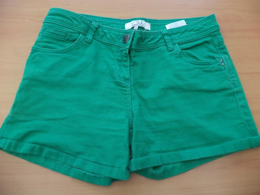 short en jean vert en taille 36, Enlèvement ou Envoi, Taille 36 (S), Comme neuf, Vert