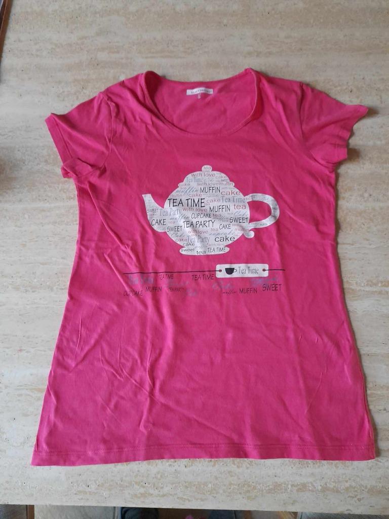 Roze dames T-shirt in extensio (Auchan) Small, Kleding | Dames, Ophalen of Verzenden, Korte mouw, Roze, Maat 36 (S)