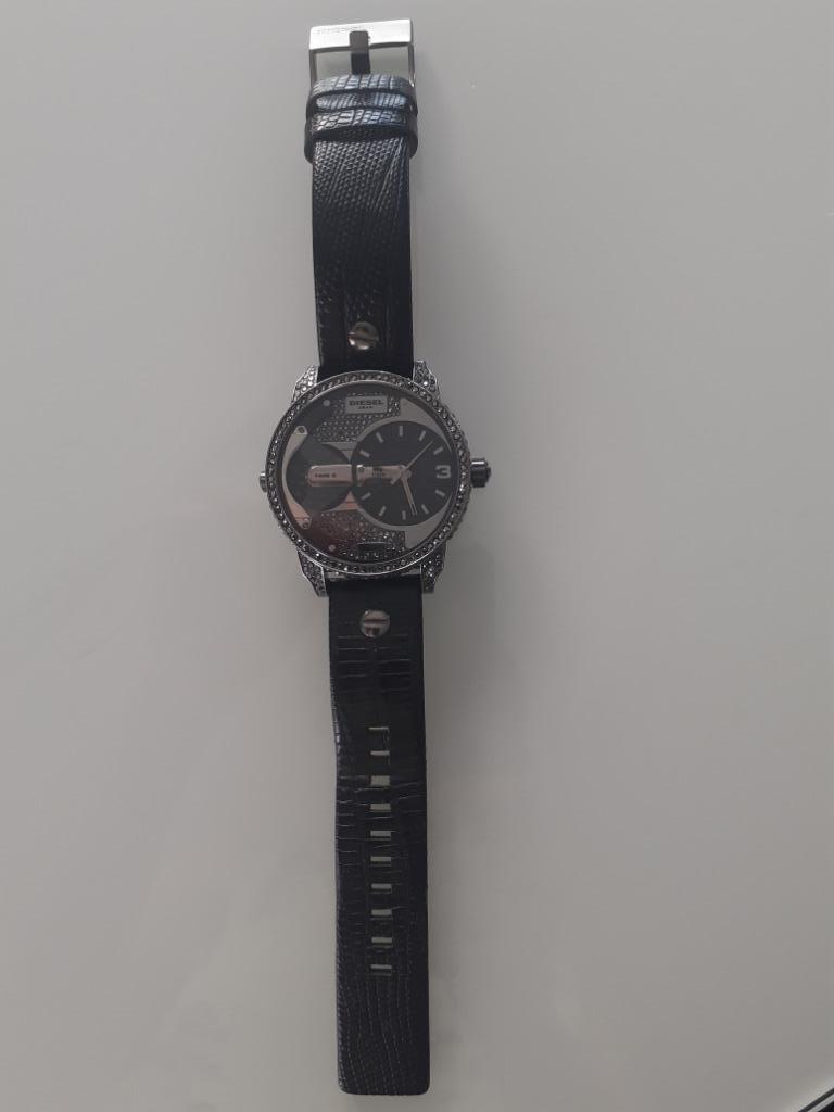 Horloge Diesel, Handtassen en Accessoires, Horloges | Heren, Overige merken, Staal, Polshorloge, Ophalen of Verzenden