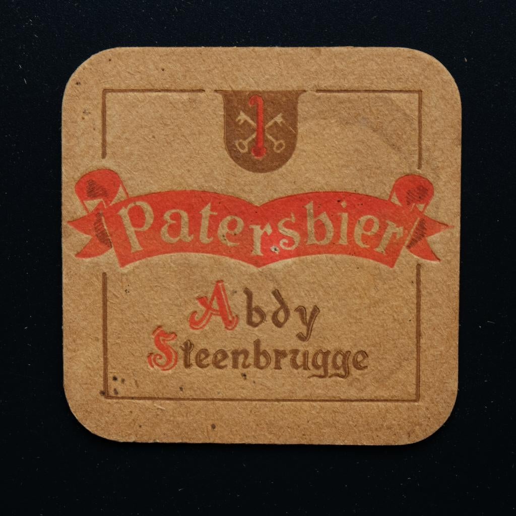 Peters bier Abdy Steenbrugge sous-bock bierviltje, Verzamelen, Ophalen of Verzenden, Viltje(s)