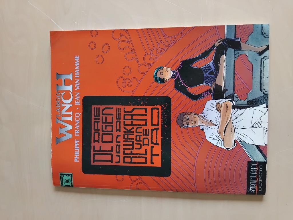 Strip Largo Winch - De drie ogen van de bewakers van de tao, Ophalen of Verzenden