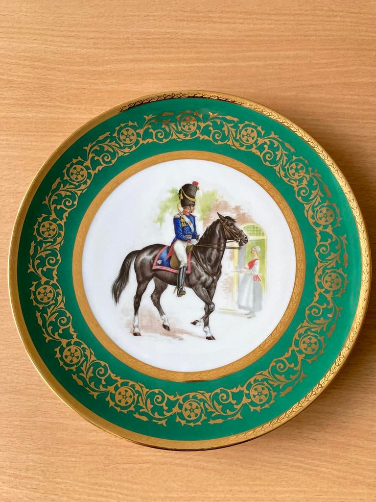 Vintage bord Napoleon Verguld JKW West-Duitsland, Ophalen of Verzenden