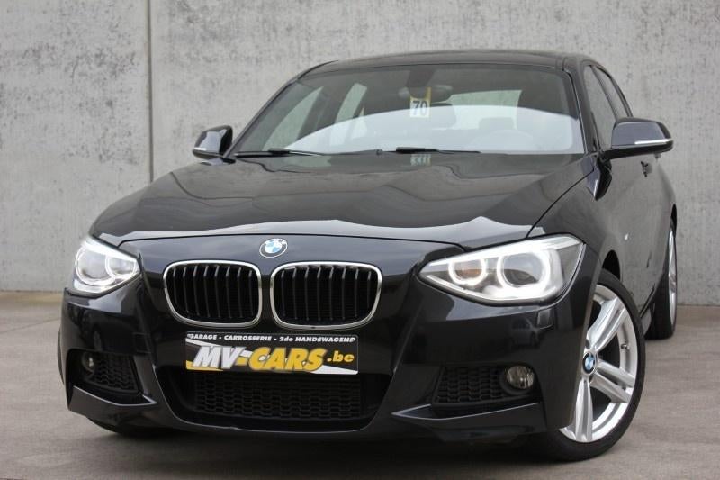 BMW 116i M Pakket, Auto's, BMW, 100 kW, 4 cilinders, Alcantara, Zwart