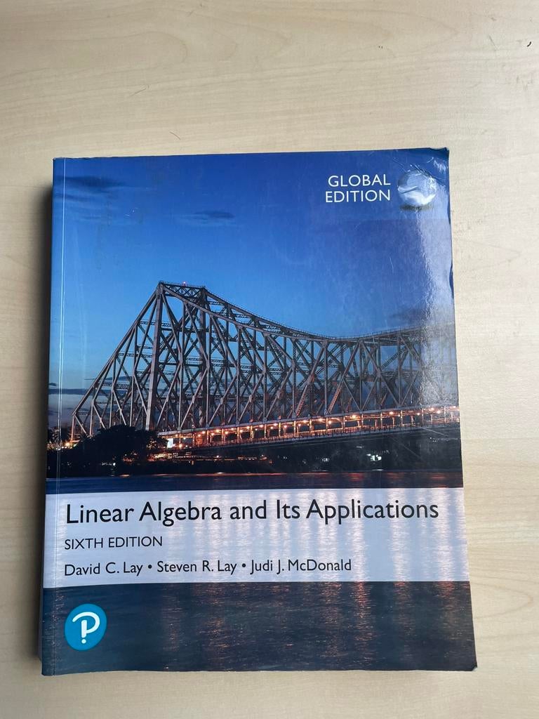 Linear algebra and its applications sixth editition C. Lay, Enlèvement, Utilisé, Enseignement supérieur