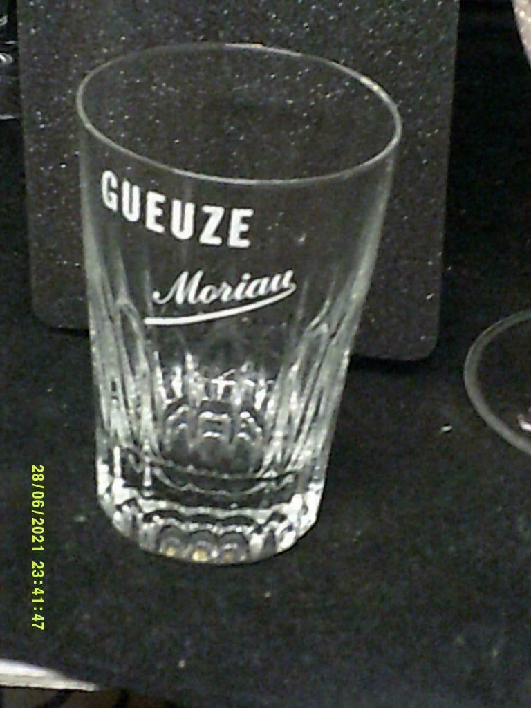 Gueuze.Kriek.Lambik.Schepdaal.Moriau.Mini., Verzamelen, Ophalen of Verzenden, Zo goed als nieuw, Glas of Glazen, Overige merken