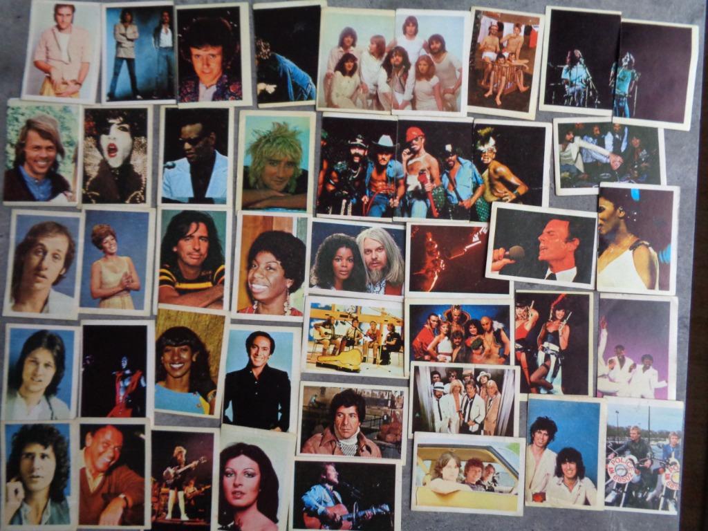 VANDERHOUT STICKERS PICTURES SÉRIE POP FESTIVAL SEVENTIES, Enlèvement ou Envoi