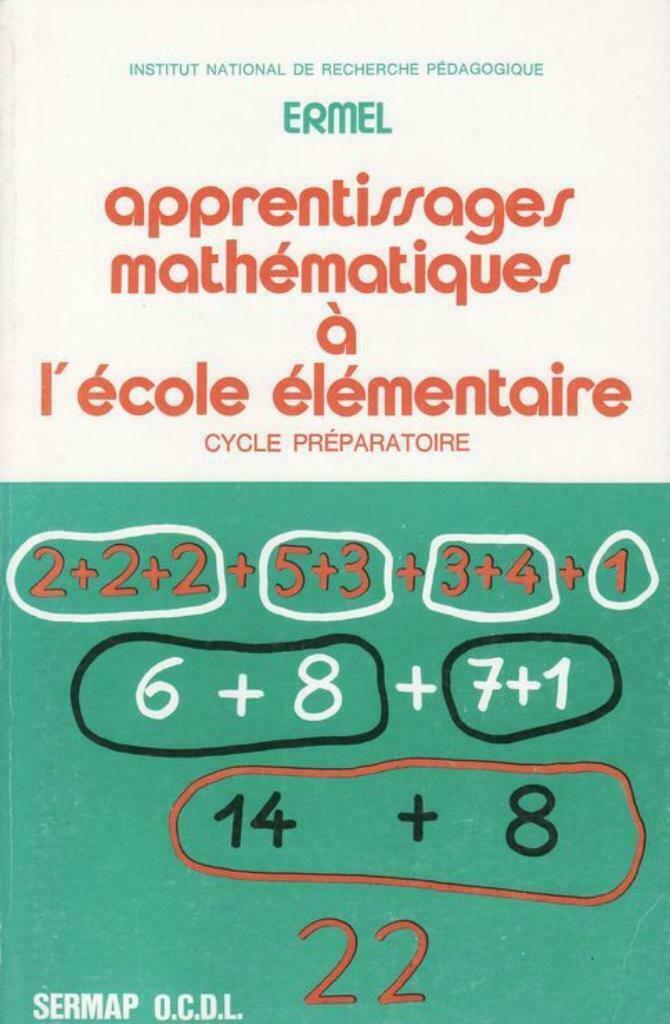 Apprentissages Mathematiques A L'ecole Elementaire - 1P - ER, Livres, ERMEL, Enlèvement ou Envoi, Autres sciences, Utilisé