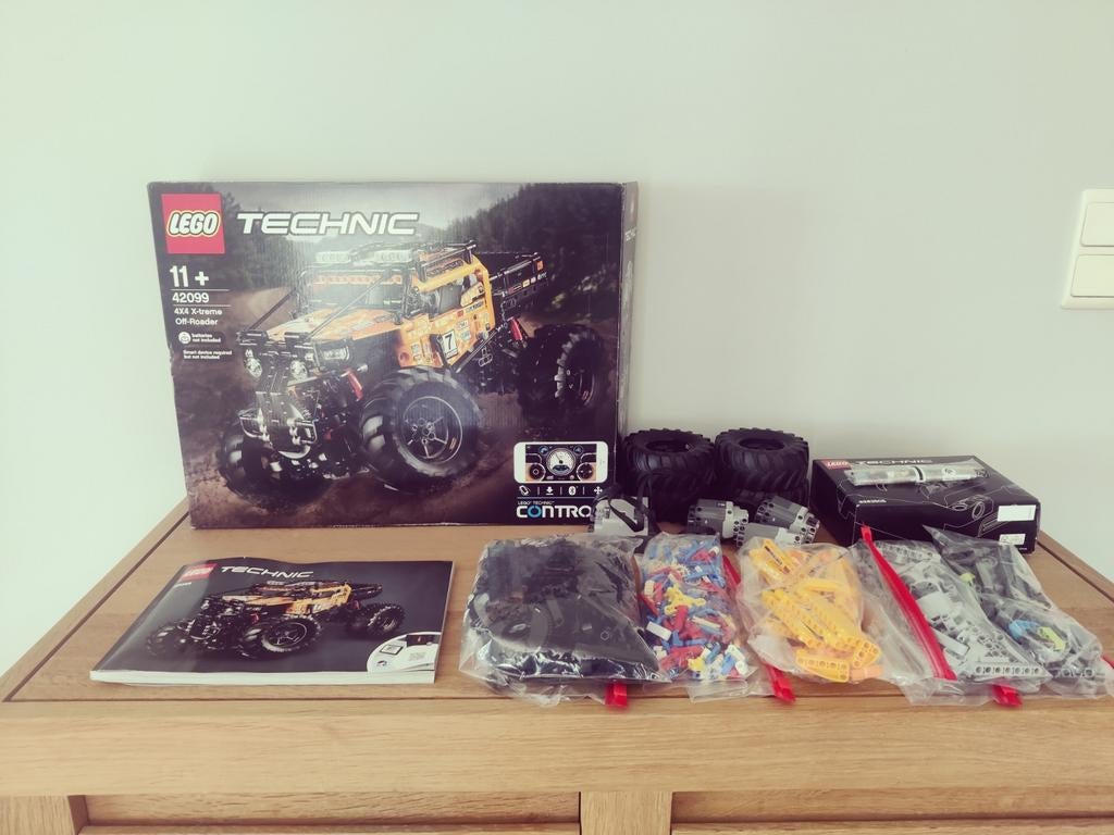 Lego Technic 42099 RC X-treme Off-roader, Ophalen of Verzenden, Zo goed als nieuw, Complete set, Lego