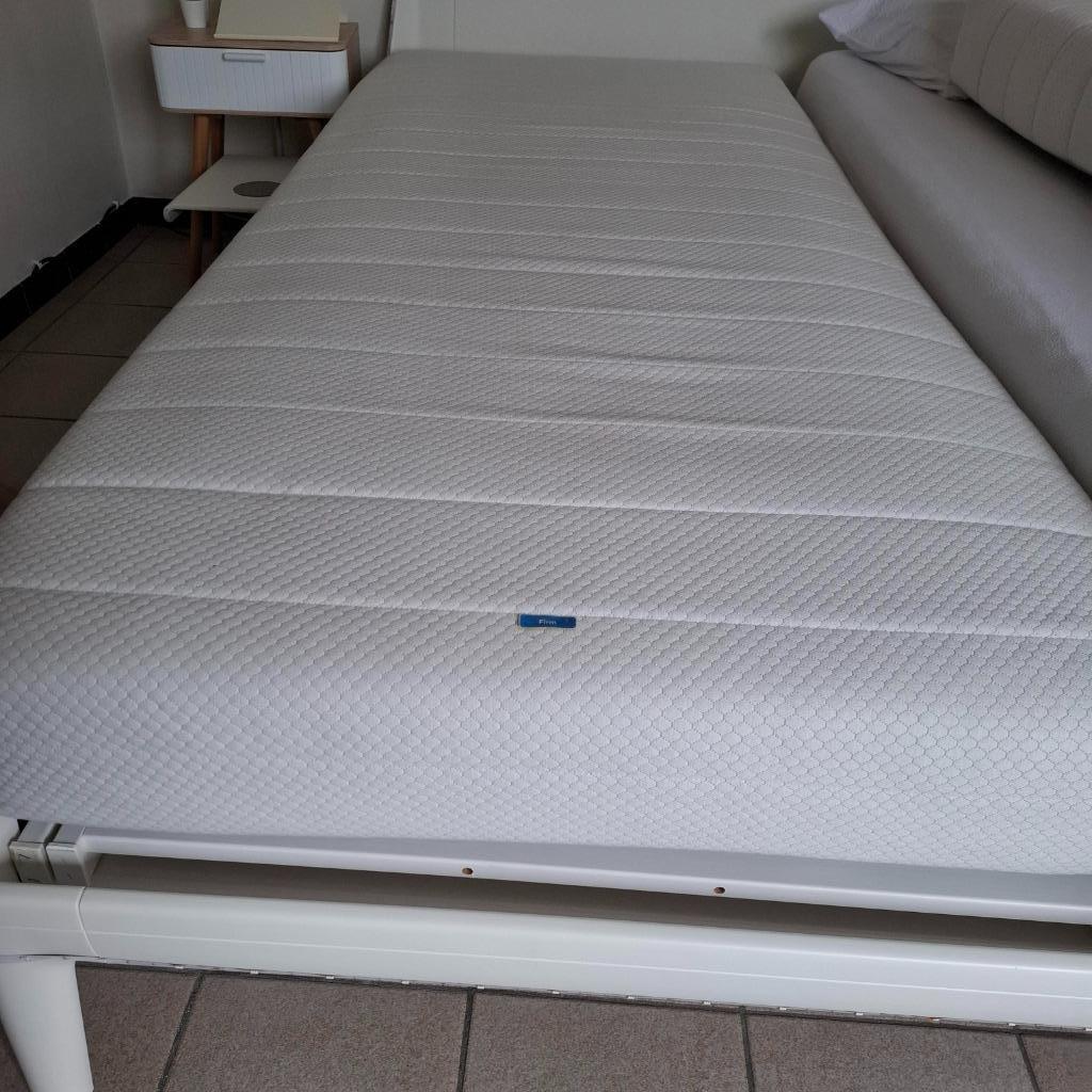 2 x Auping 1-pers. matras 90x210 modelnaam Dublin, Ophalen, Gebruikt, 90 cm, Eenpersoons