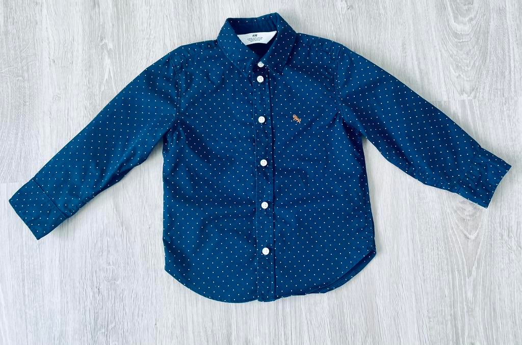 Kinderkleding (Hemd) - Maat 98, Kinderen en Baby's, Kinderkleding | Maat 98, H&M, Overhemd of Blouse, Ophalen of Verzenden, Zo goed als nieuw