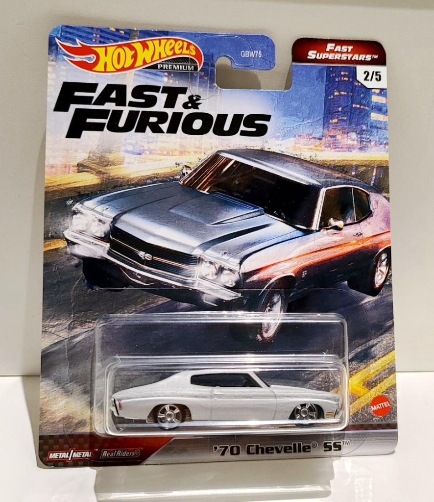 Hot Wheels Premium '70 Chevelle SS Fast & Furious Fast 2022, Hobby en Vrije tijd, Modelauto's | Overige schalen, Ophalen of Verzenden