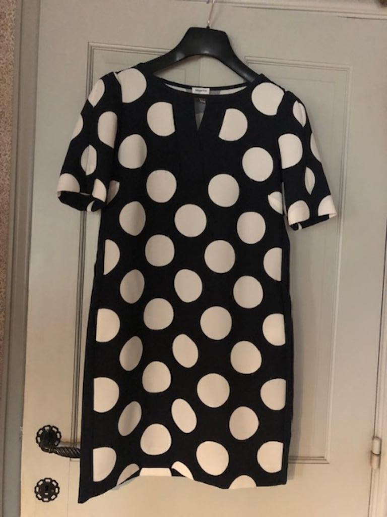 Robe bleue à boules blanches, Vêtements | Femmes, Robes, Mayerline, Taille 38/40 (M), Enlèvement ou Envoi, Comme neuf