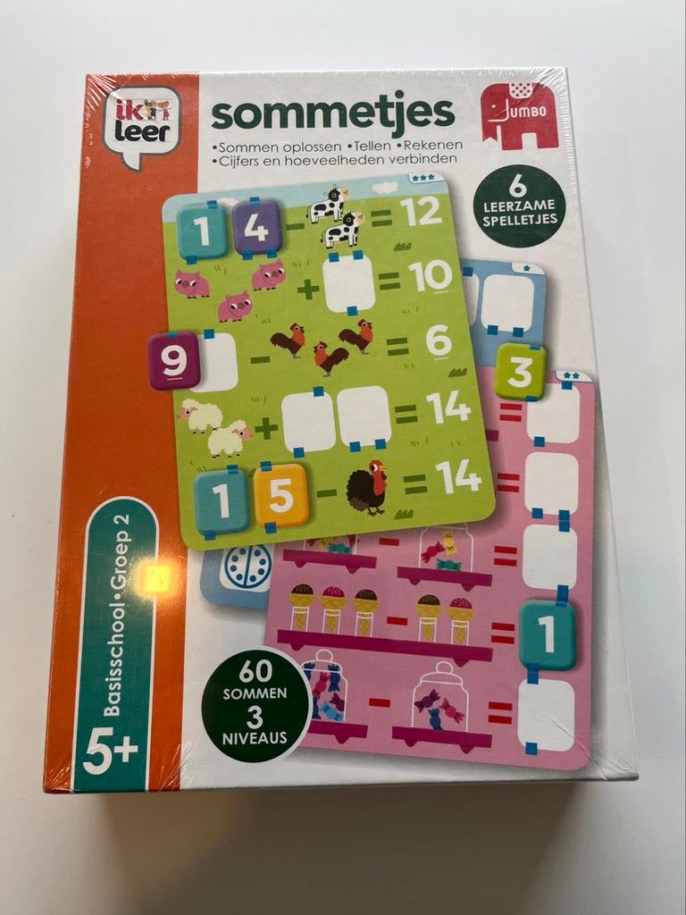 Ik leer sommetjes Jumbo- NIEUW, Enlèvement ou Envoi, Neuf, Compter