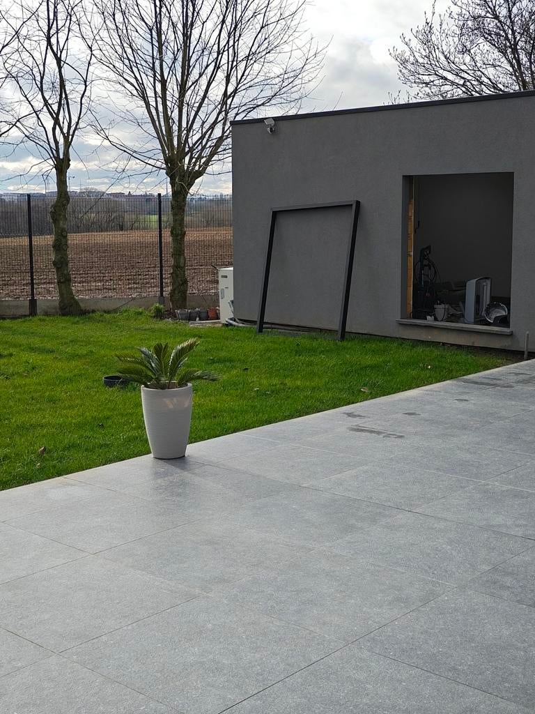 Groot aluminium frame + veiligheidsglas — 1745 x 1975 mm, Ophalen, Dubbelglas