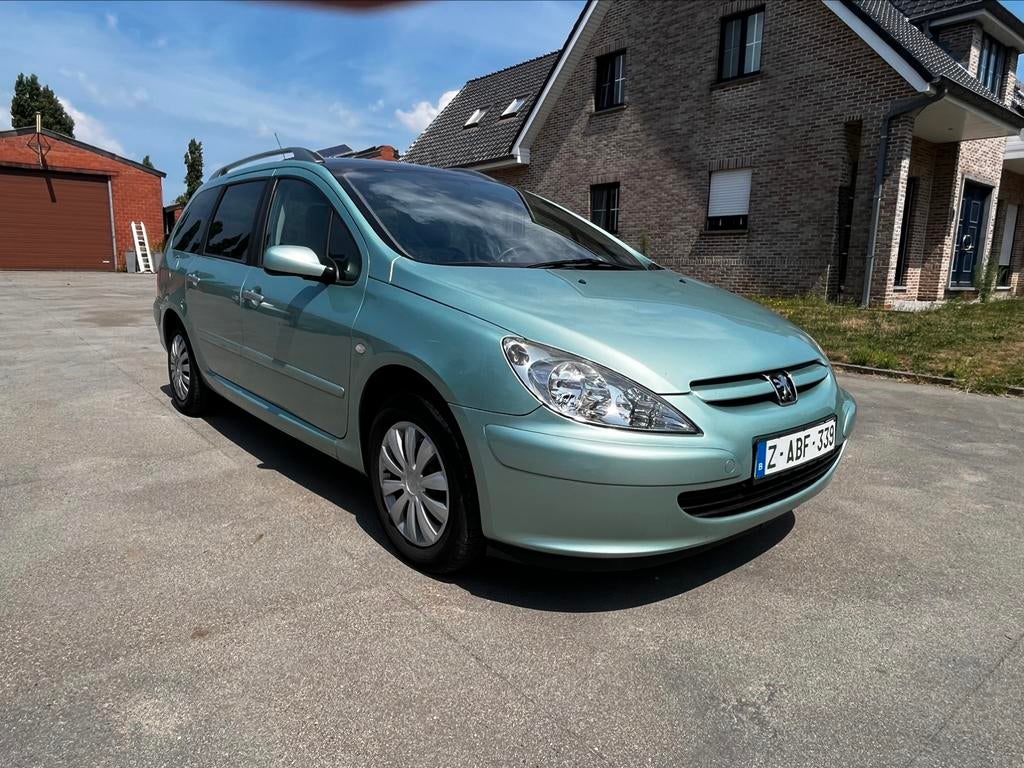 PEUGEOT 307 1.6 BENZINE MET PANO AIRCO LEZ TOT 2030, Autos, Achat, Entreprise, Boîte manuelle, Noir
