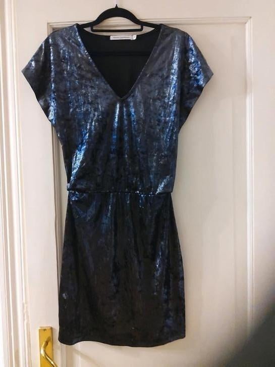 Kleedje Nathalie Vleeschouwer maat S, Kleding | Dames, Nathalie Vleeschouwer, Blauw, Ophalen of Verzenden, Zo goed als nieuw