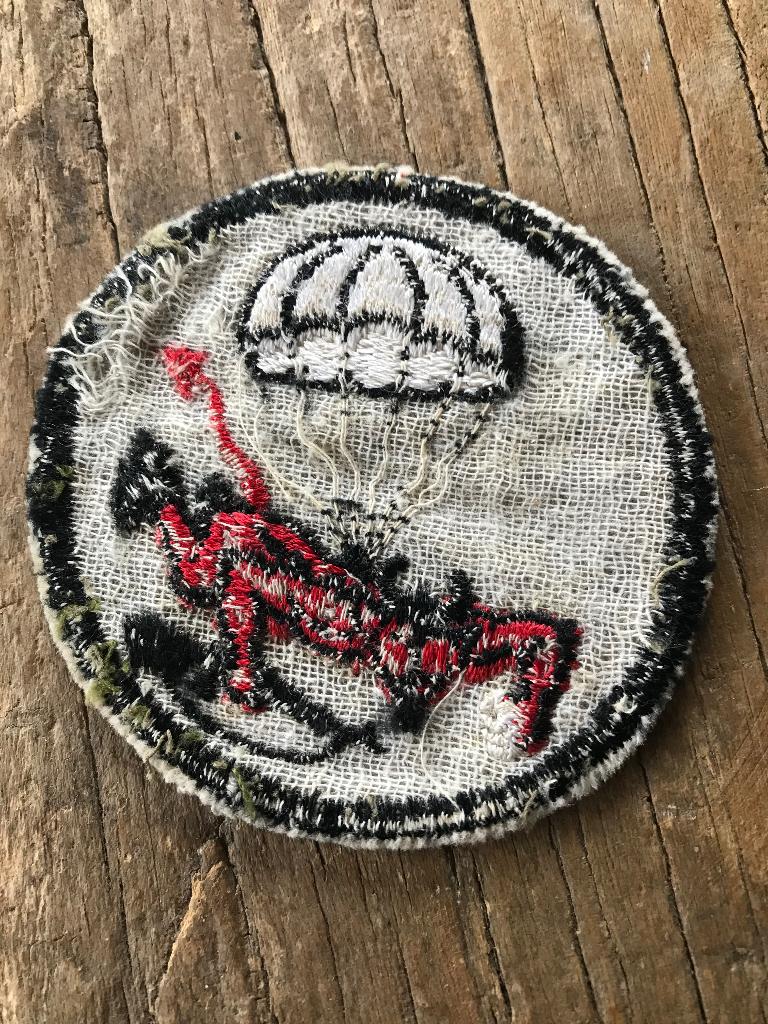 WW2 Patch para US 82 AB 508 Red devils, Collections, Enlèvement ou Envoi, Armée de terre, Emblème ou Badge