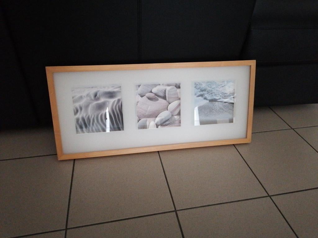 Kader met foto's van de zee, Huis en Inrichting, Ophalen of Verzenden