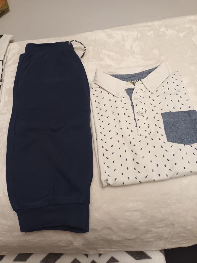 Mooie short met bijhorende polo, Ophalen, Zo goed als nieuw