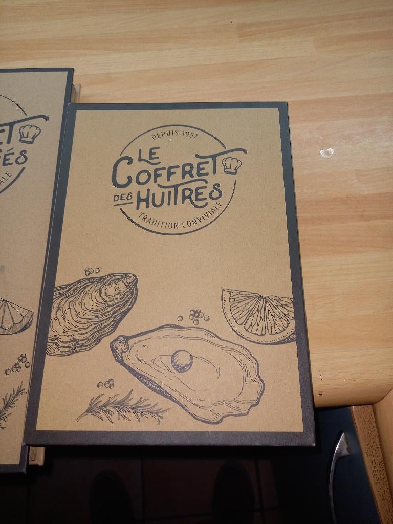 coffret des crustaces, Enlèvement, Neuf, 4 à 7 personnes