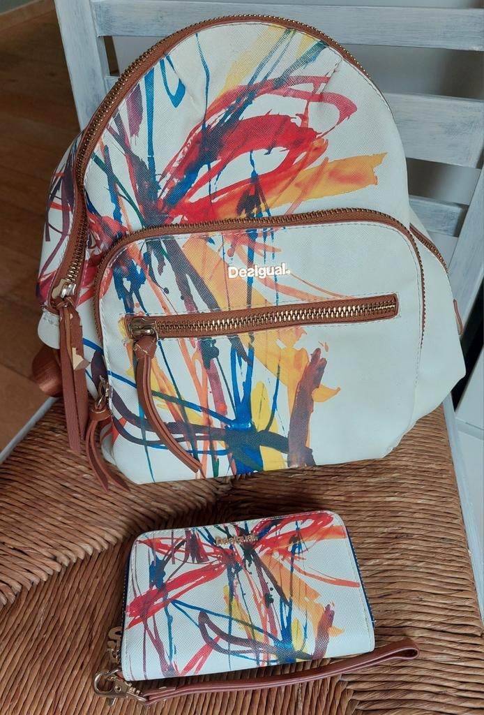 Ensemble sac + portefeuille Desigual, Enlèvement ou Envoi, Utilisé